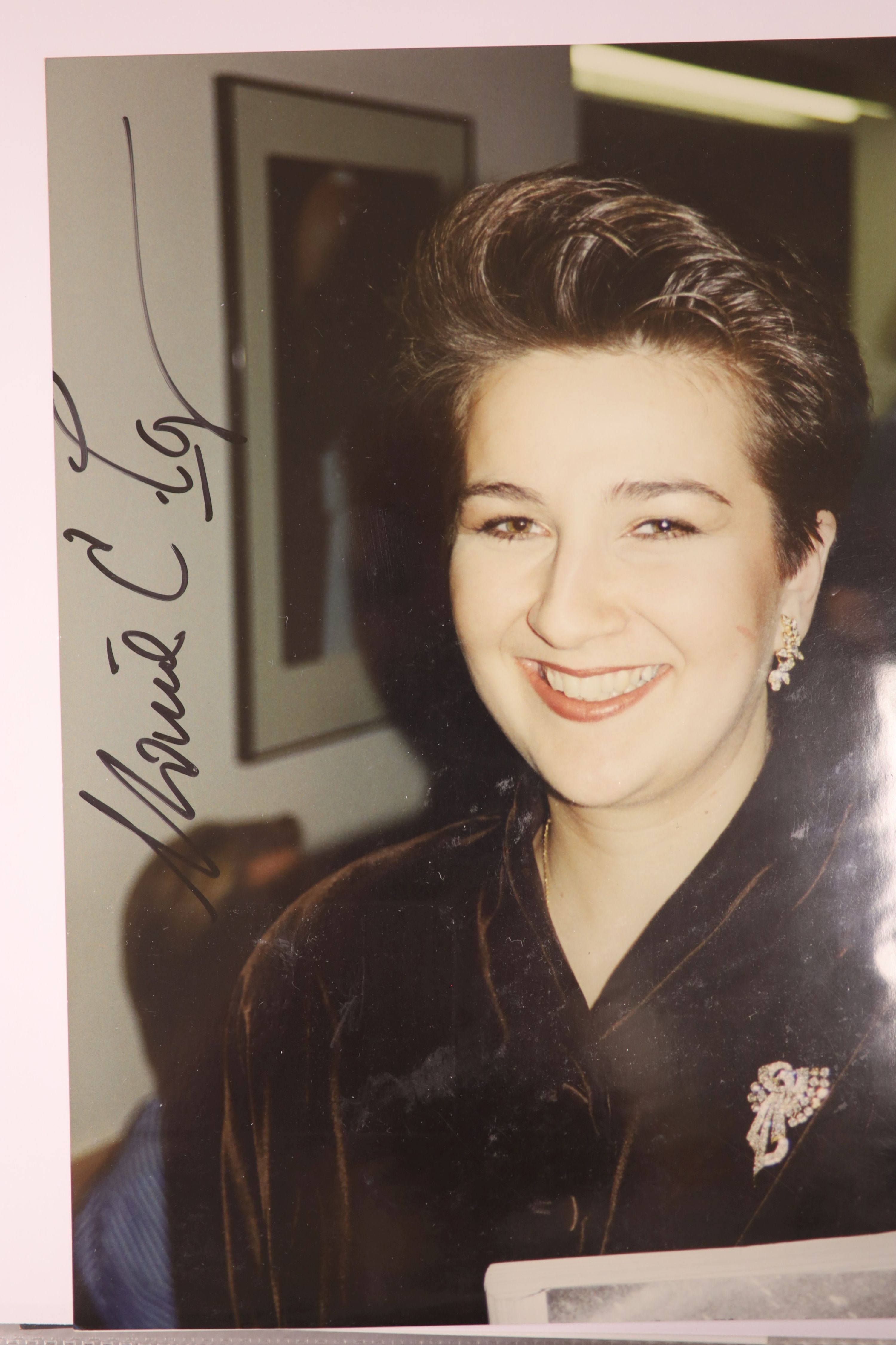Album of more than 100 signed photographs of classical music singers, instrumentalists and conductors